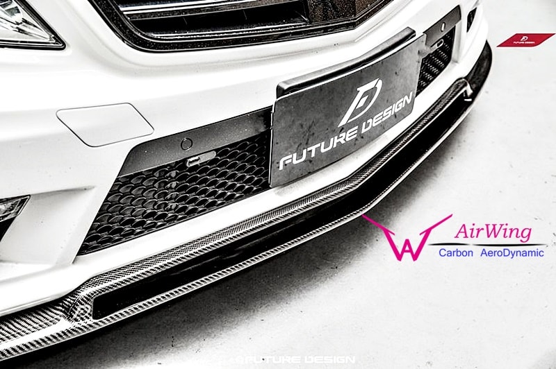 Mercedes-Benz W212 E63 Pre Facelift- BRABUS carbon front lip 04